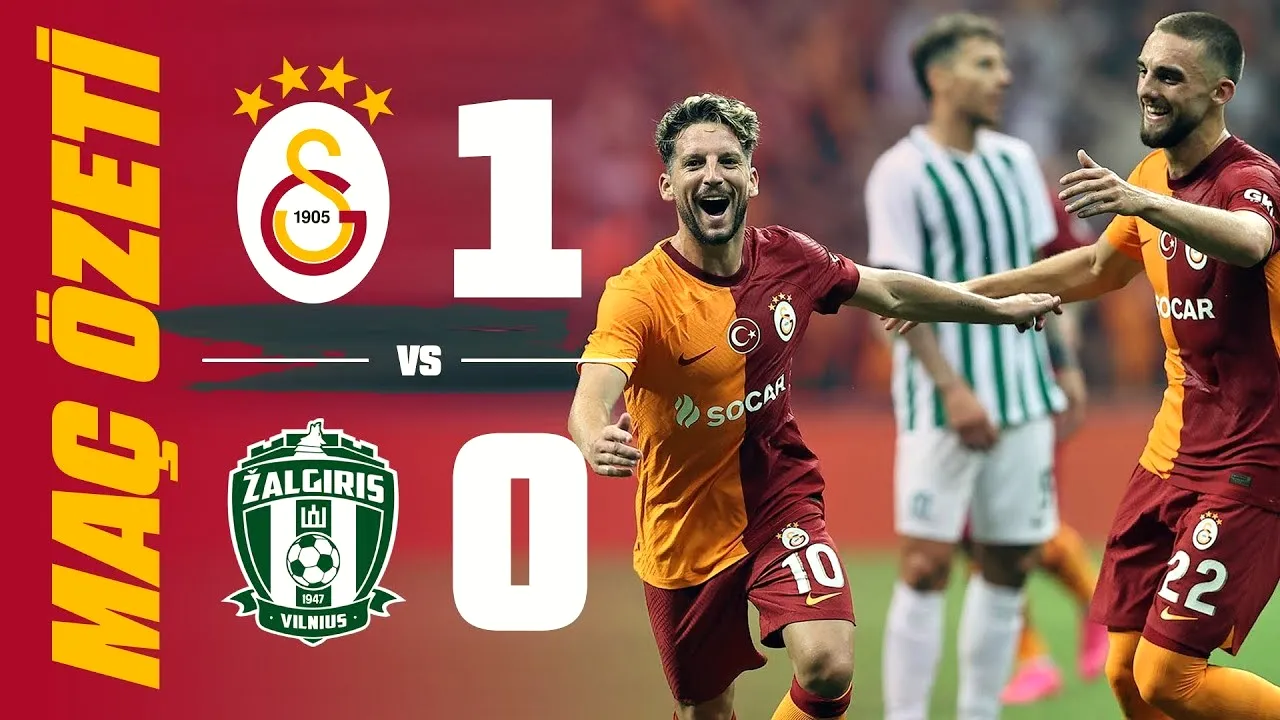 ไฮไลท์ฟุตบอลกาลาตาซารายเปิดบ้านเฉือนซัลกิริส วิลนิอุส 1-0 ศึกยูฟ่าแชมเปี้ยนส์ลีกรอบคัดเลือก dooball168hd.com