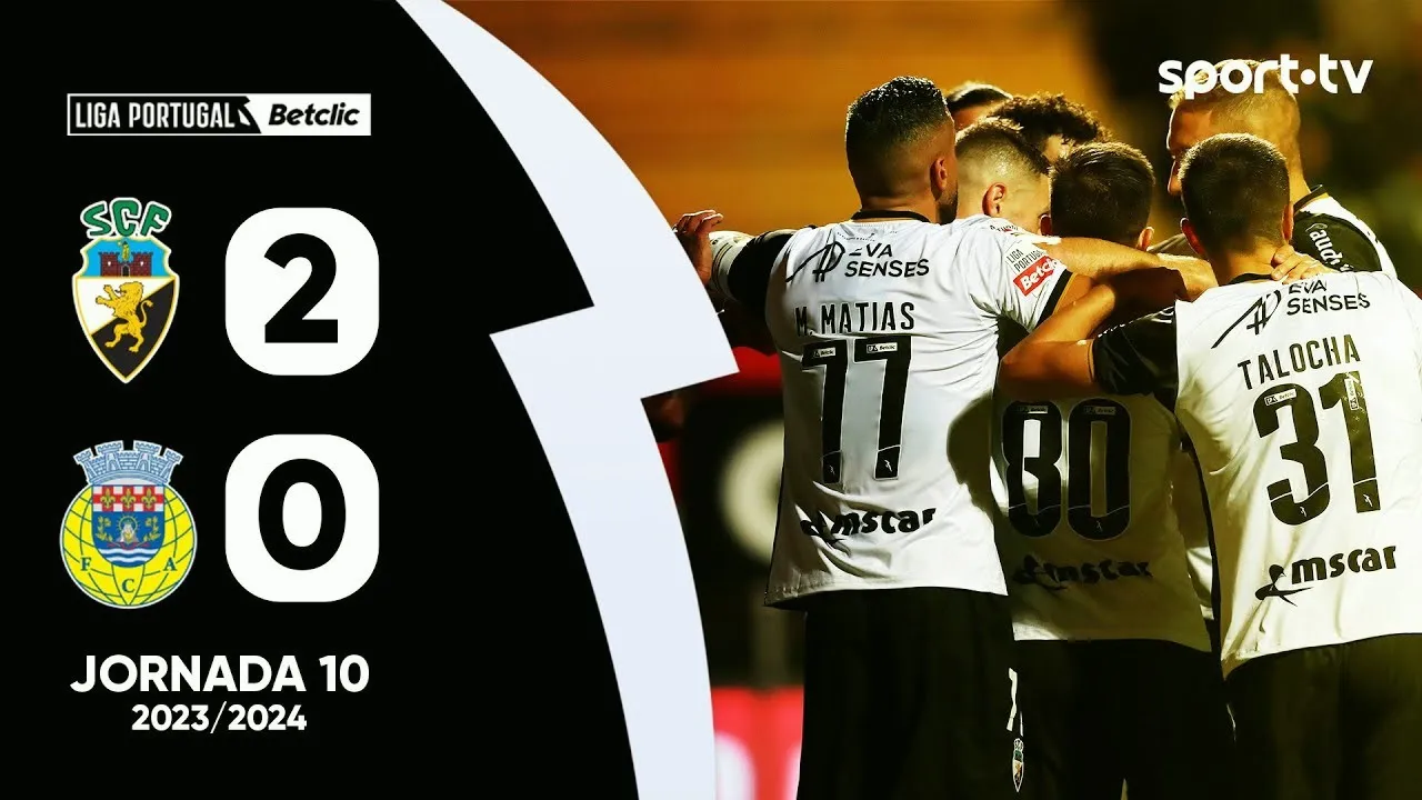 ไฮไลท์ฟุตบอล 07/11/2566 ฟาเรนเซ่ถล่มอารัวก้า 2-0 ศึกลีกา ซาเกรส โปรตุเกส ฤดูกาล 2023