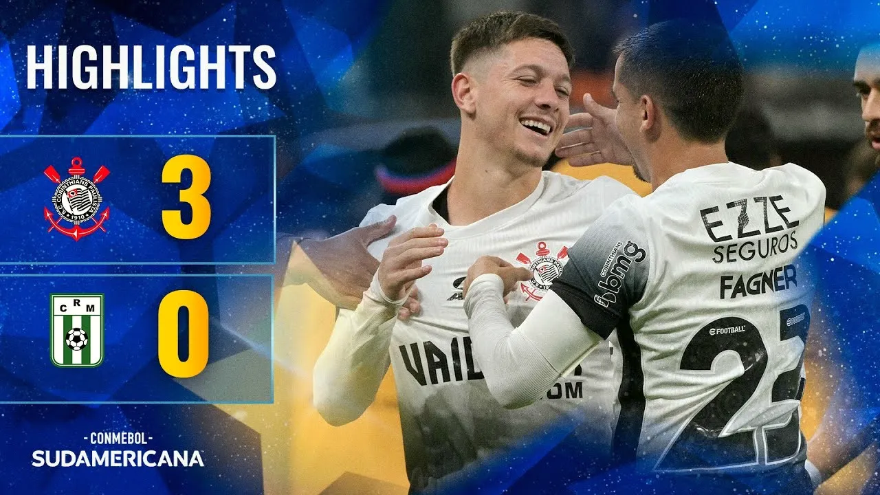 ครบเครื่อง! เพลย์บอลไฮไลท์ โครินเธียนส์ ถล่ม สปอร์ทติ้ง มอนเตวิดีโอ 3-0 ศึกโคปา ซูดาเมริกาน่า 2024 วันที่ 29/05/2567