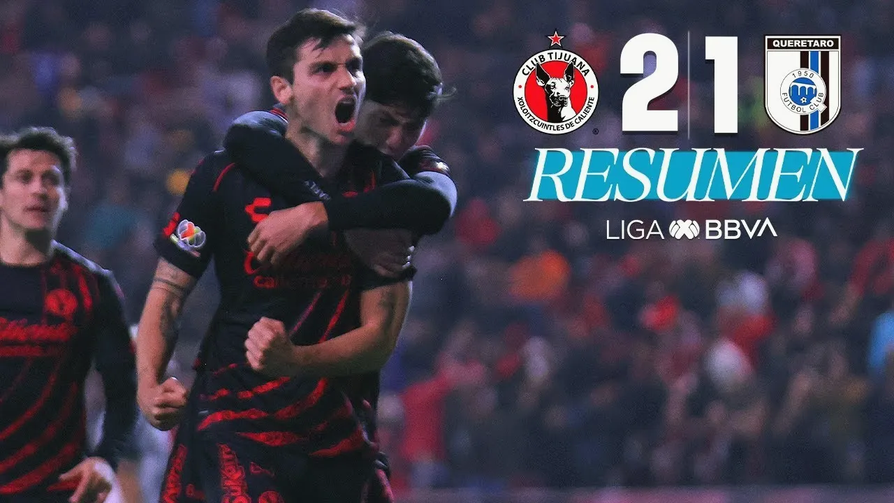 ดูไฮไลท์ฟุตบอลเม็กซิโก พรีเมร่า ดิวิชั่น คลับ ตีฮัวนา เฉือน กัวเรตาโร่ 2-1 วันที่ 25/01/2568 dooball168hd.com