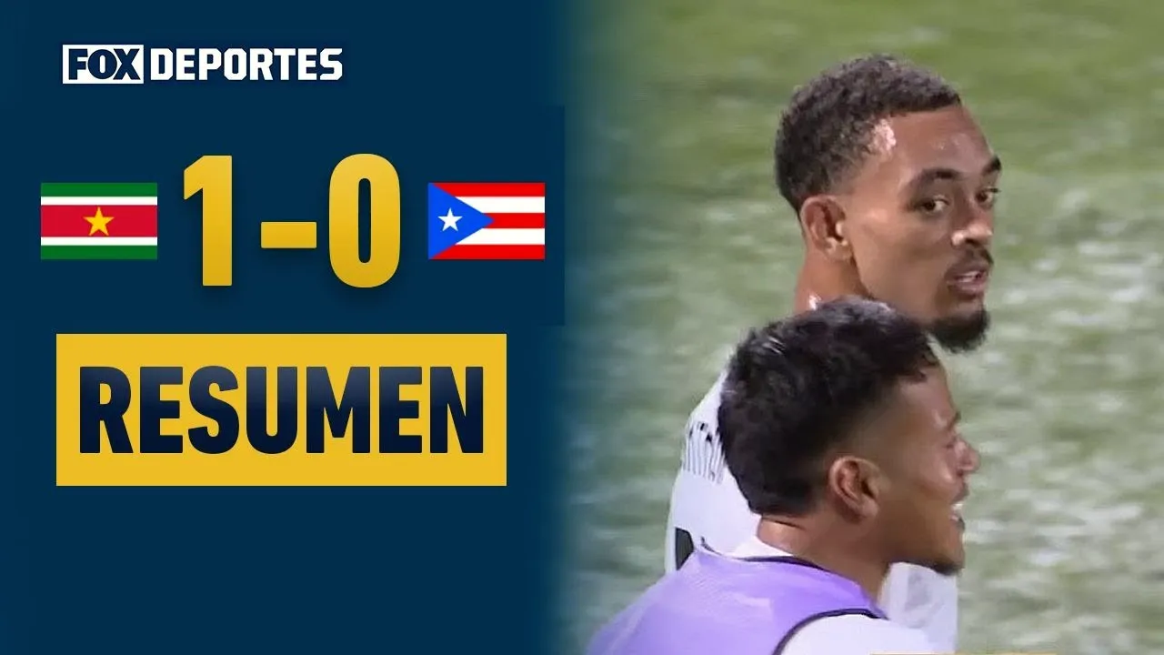 ไฮไลท์ฟุตบอล ซูรินาเม เฉือน เปอร์โตริโก 1-0 ในศึกฟุตบอลโลก รอบคัดเลือก โซนอเมริกาเหนือ ประจำวันที่ 07/06/2568