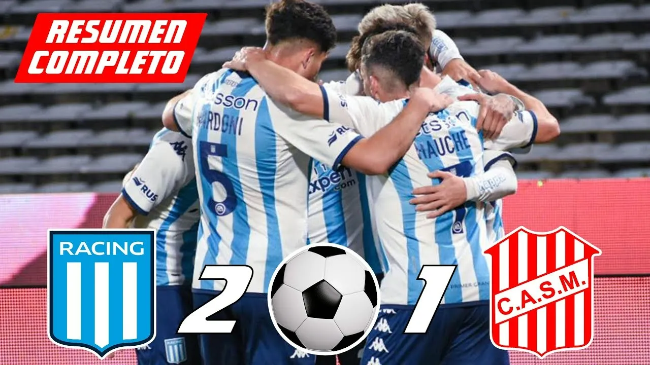 ไฮไลท์ฟุตบอล ราซิ่ง คลับ เฉือน ซานมาร์ติน ทูคูมัน 2-1 ศึกอาร์เจนติน่า คัพ 2023 dooball168hd.com