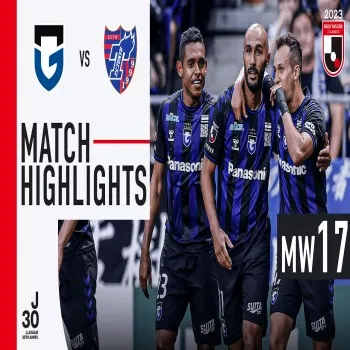 ไฮไลท์เด็ดเจลีก กัมบะ โอซาก้า ถล่ม เอฟซี โตเกียว 3-1 เกมมันส์ครบรสทาง dooball168hd.com