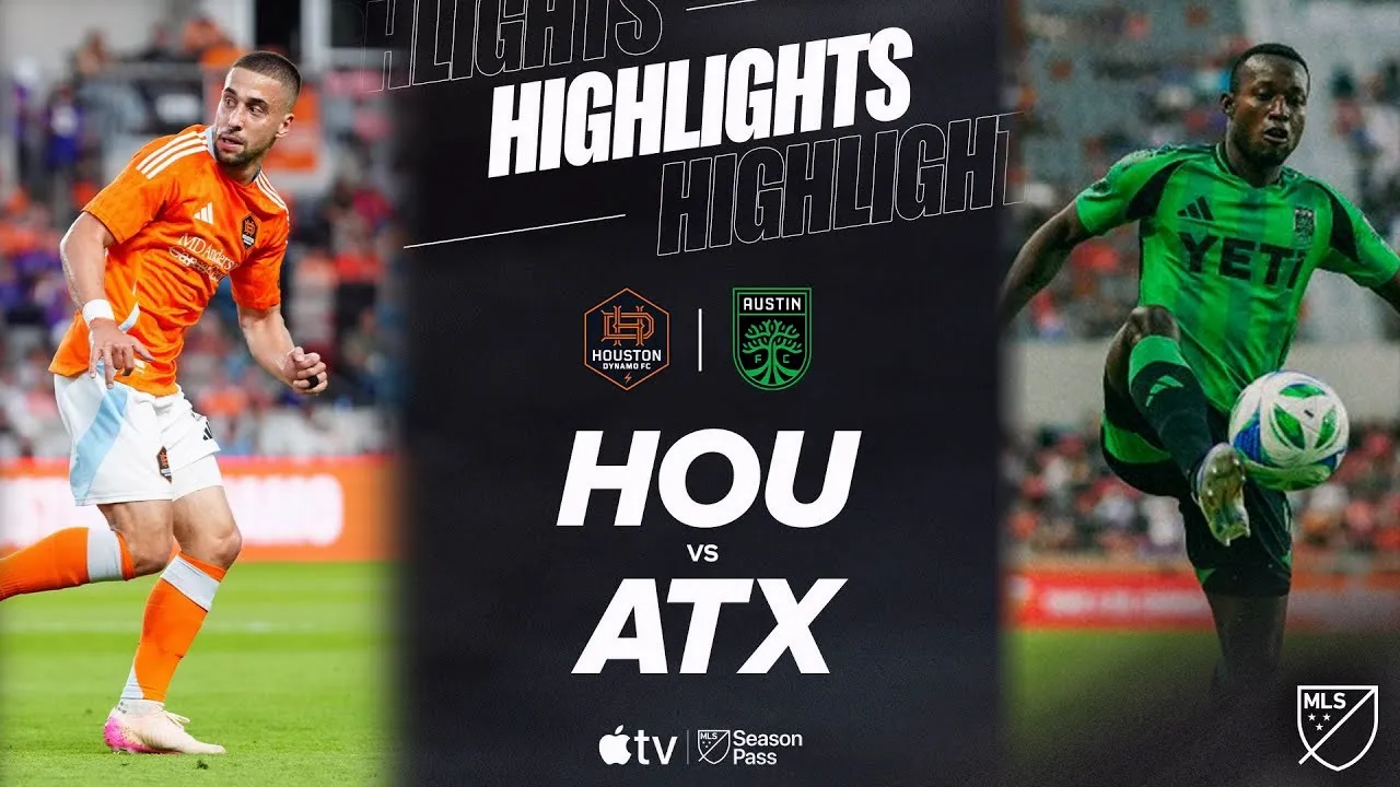 dooball168hd.com 27/04/2568 สรุปผลศึก MLS 2025 ฮุสตัน ไดนาโม เปิดบ้านถล่ม ออสติน เอฟซี 2-0 เก็บสามแต้มในบ้าน