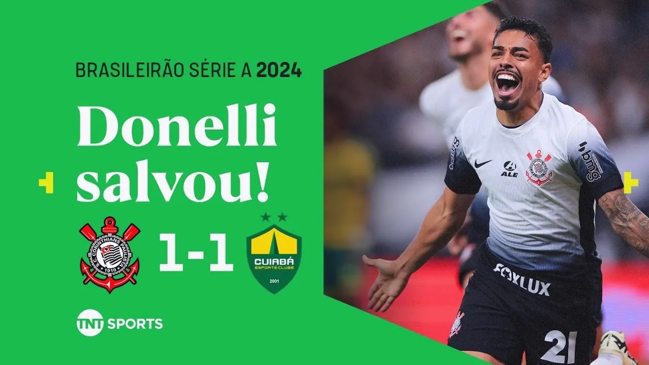 ไฮไลท์ฟุตบอลบราซิล ซีรี่ย์เอ 2024 นัดเสมอกัน โครินเธียนส์ 1-1 คุยอาบา ในวันที่ 27/06/2567