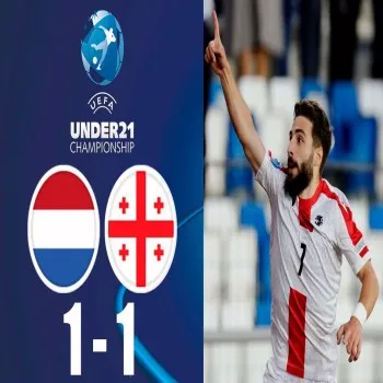ไฮไลท์บอลเด็ด เนเธอร์แลนด์เสมอกับจอร์เจีย 1-1 ศึกยูโร U21 ทาง dooball168hd.com