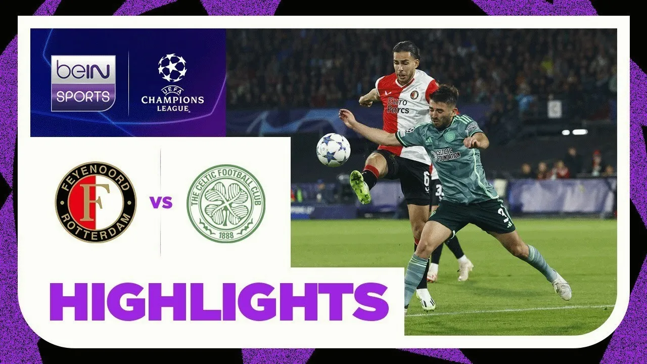 ไฮไลท์บอล เฟเยนูร์ด ร็อตเธอร์ดัมถล่มเซลติก 2-0 ศึกยูฟ่าแชมเปียนส์ลีก รอบแบ่งกลุ่ม ฤดูกาล2023 วันที่ 20/09/2566 dooball168hd.com