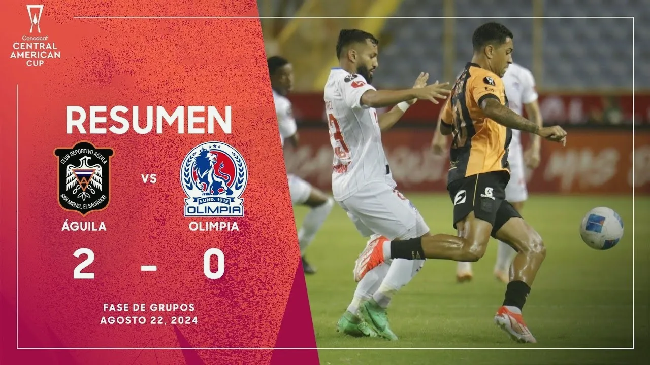 ไฮไลท์เด่น ซีดี อากีลา ดับ ซีดี โอลิมเปีย 2-0 คอนคาเคฟ เซนทรัล อเมริกา คัพ 2024 วันที่ 23 สิงหาคม 2567 ครบทุกประตูที่นี่ dooball168hd.com