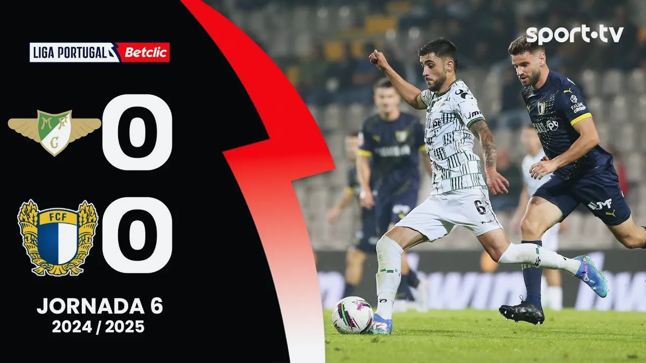 ไฮไลท์บอลลีกาโปรตุเกส ปอร์ติโมเนนเซ่เปิดบ้านเสมอฟามาลิเคโอไร้สกอร์ 0-0 23/09/2567 dooball168hd.com