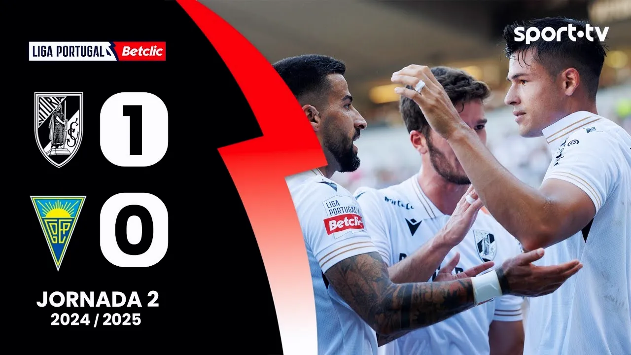 ไฮไลท์ฟุตบอล ลีกาซาเกรส โปรตุเกส 2024 วิตอเรีย กิมาไรส์ เฉือน เอสโตริล 1-0 วันที่ 19 สิงหาคม 2567