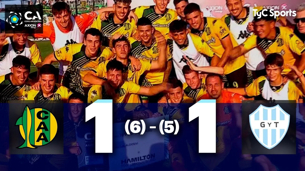 ไฮไลท์ฟุตบอลอัลโดซิวี่เปิดรังเสมอกิมนาเซีย วาย ทิโร่ 1-1 ศึกอาร์เจนติน่า คัพ 2025 วันที่ 20/03/2568