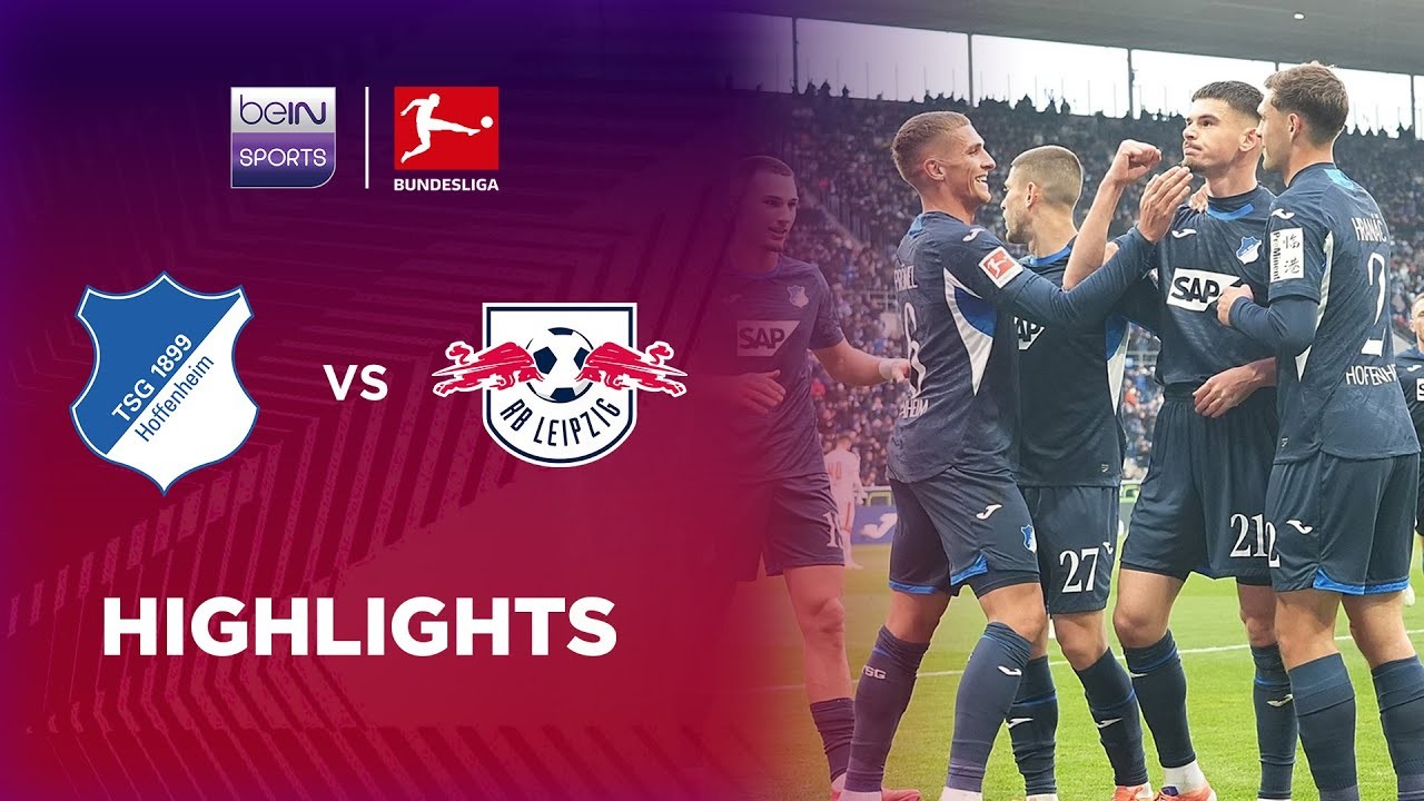 #ไฮไลท์ฟุตบอล [ ฮอฟเฟ่นไฮม์ 3 - 1 แอร์เบ ไลป์ซิก ] บุนเดสลีก้า เยอรมัน 2025/9.11.68