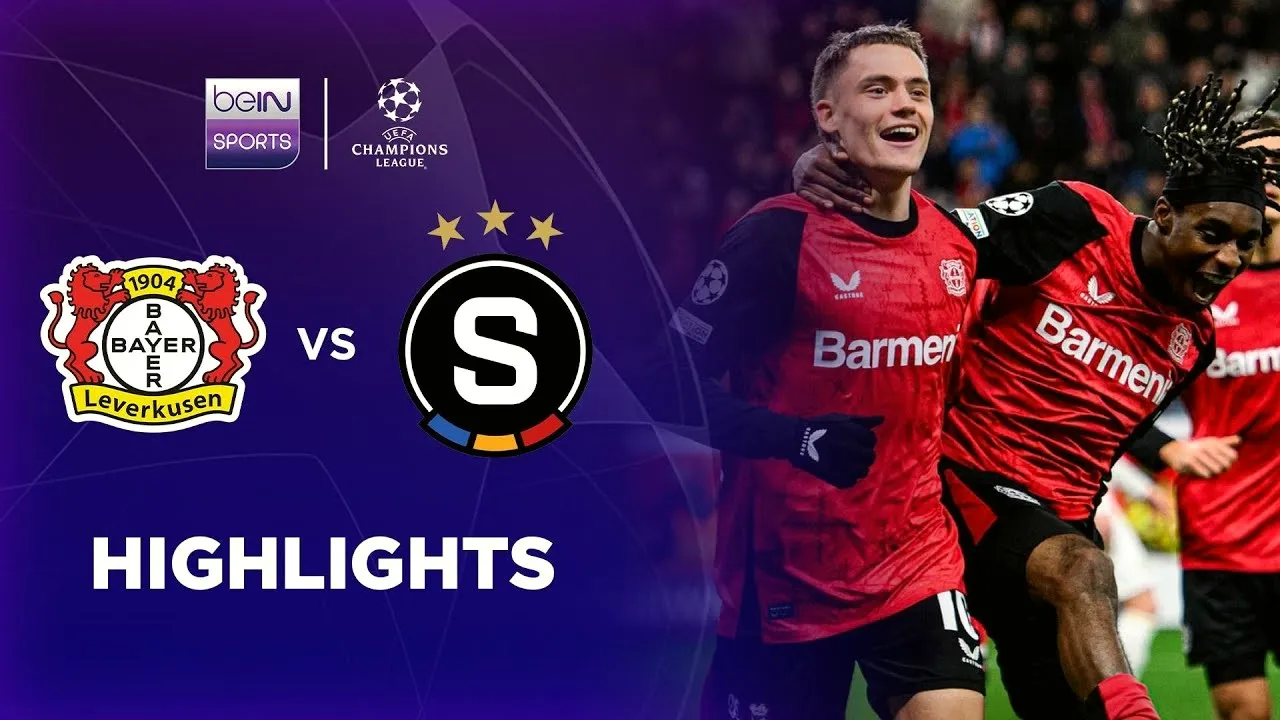 รีบชม ไฮไลท์ฟุตบอล เลเวอร์คูเซ่น ชนะ สปาร์ต้า ปราก 2-0 ในยูฟ่าแชมเปี้ยนส์ลีก รอบแบ่งกลุ่ม วันที่ 30 มกราคม 2568 บน dooball168hd.com