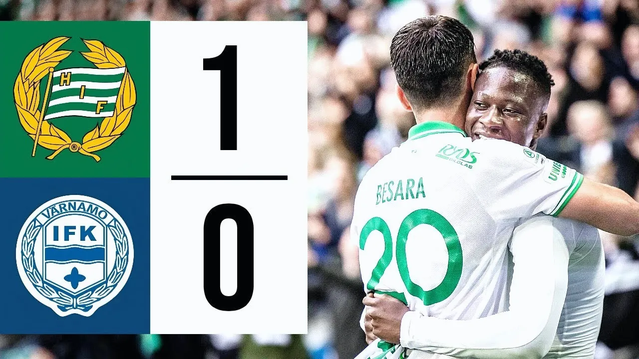 ไฮไลท์ฟุตบอล ฮัมมาร์บี้ เปิดรังเชือด ไอเอฟเค วาร์นาโม่ 1-0 ศึกสวีเดน ออลสเวนส์คาน ประจำวันที่ 06/07/2568