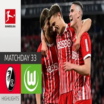 dooball168hd.com เผยไฮไลท์บุนเดสลีก้า ไฟร์บวร์กเปิดบ้านเฉือนโวล์ฟสบวร์ก 2-0 สบายเท้า