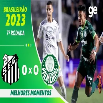 ไฮไลท์บอลซานโตสเจ๊าพัลไมรัส 0-0 ในศึกบราซิล ซีรี่ เอ 2023