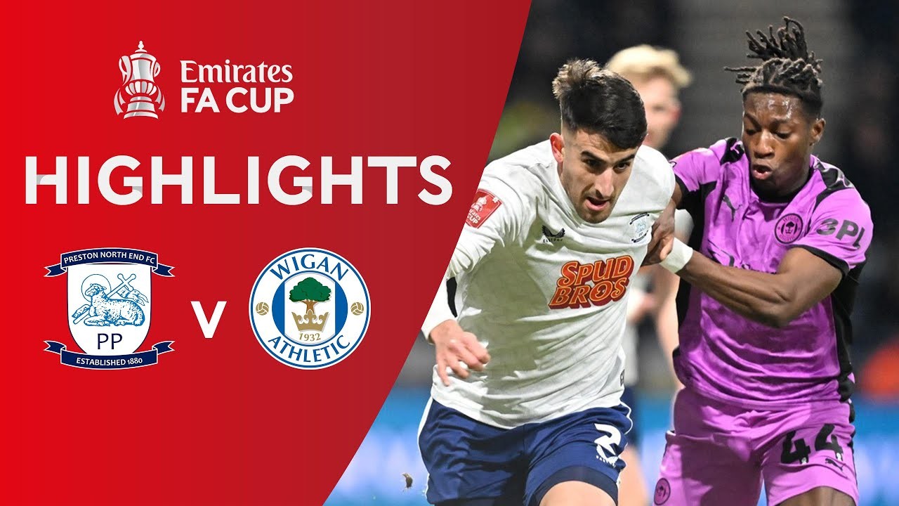 #ไฮไลท์ฟุตบอล [ เปรสตัน นอร์ท เอนด์ 0 - 1 วีแกน แอธเลติก ] เอฟเอ คัพ อังกฤษ 2025/10.1.69