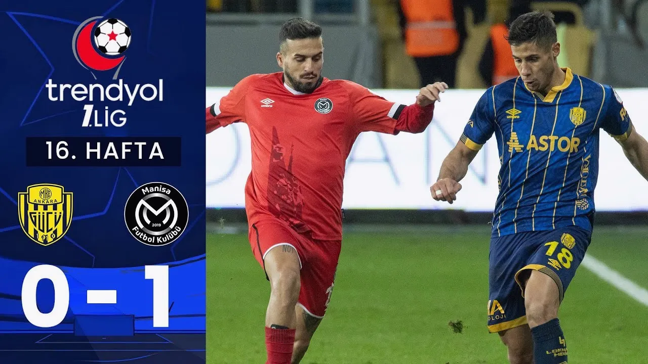 ไฮไลท์ฟุตบอลตุรกี ดิวิชั่น2 14/12/2567 อันคารากูคู โดน มานิซ่า เอฟเค บุกชนะ 0-1 สกอร์ขาดฉิว ความพลาดที่เด็ดขาด