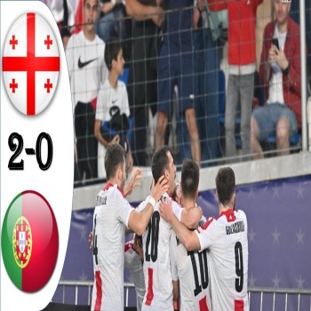 #ไฮไลท์ฟุตบอล [ จอร์เจีย 2 - 0 โปรตุเกส ] ชิงแชมป์แห่งชาติยุโรป ( U21 )