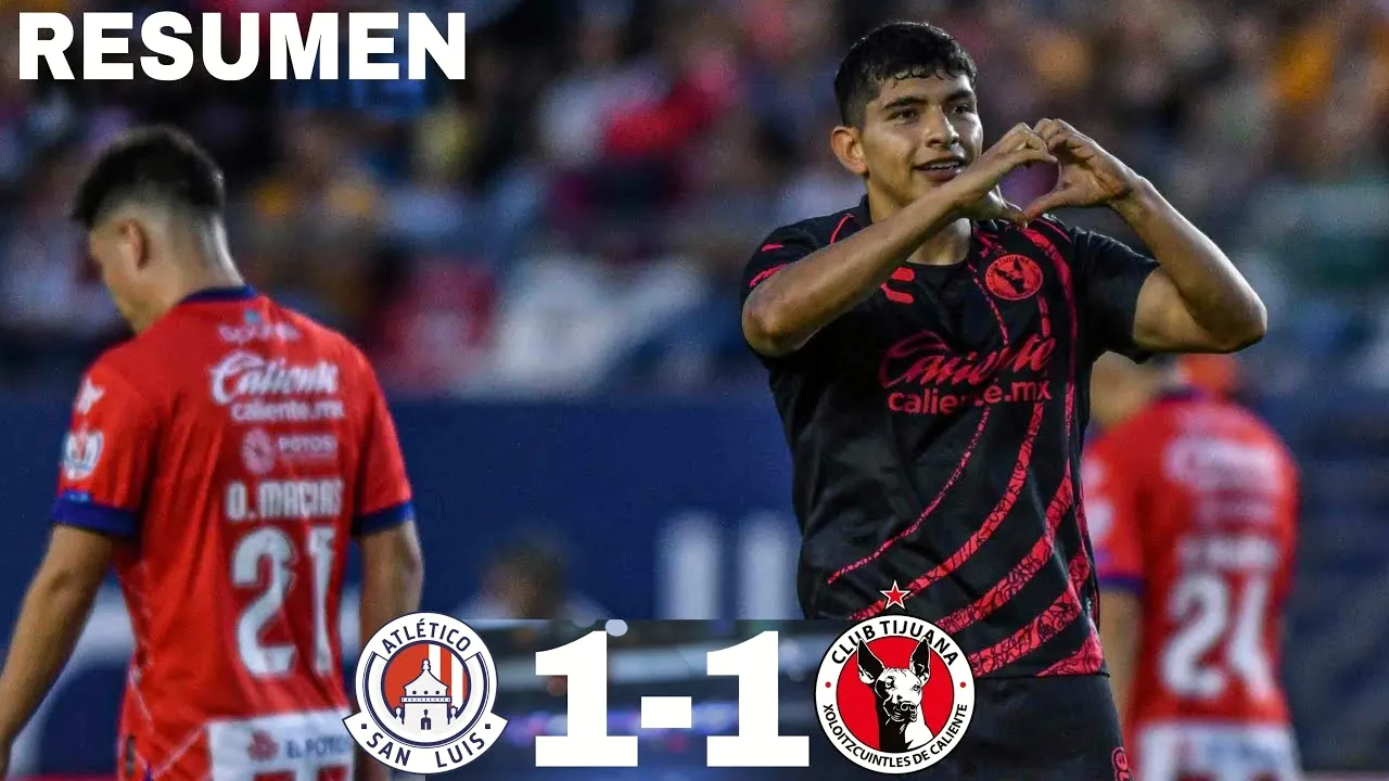 ไฮไลท์ฟุตบอล อัตเลติโก ซาน หลุยส์ เสมอ คลับ ตีฮัวน่า 1-1 ศึกเม็กซิโก พรีเมร่า ดิวิชั่น ฤดูกาล2024/20/07/2567