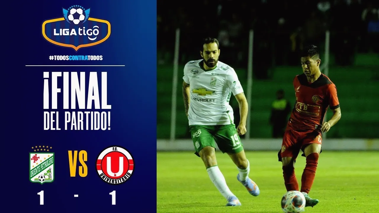 ไฮไลท์เดือด! โอเรียนเต้ เปโตรเลโร เสมอ ยูนิเวอร์ซิตาริโอ 1-1 โบลิเวีย ลีกา เดอ ฟุตบอล สุดมันส์