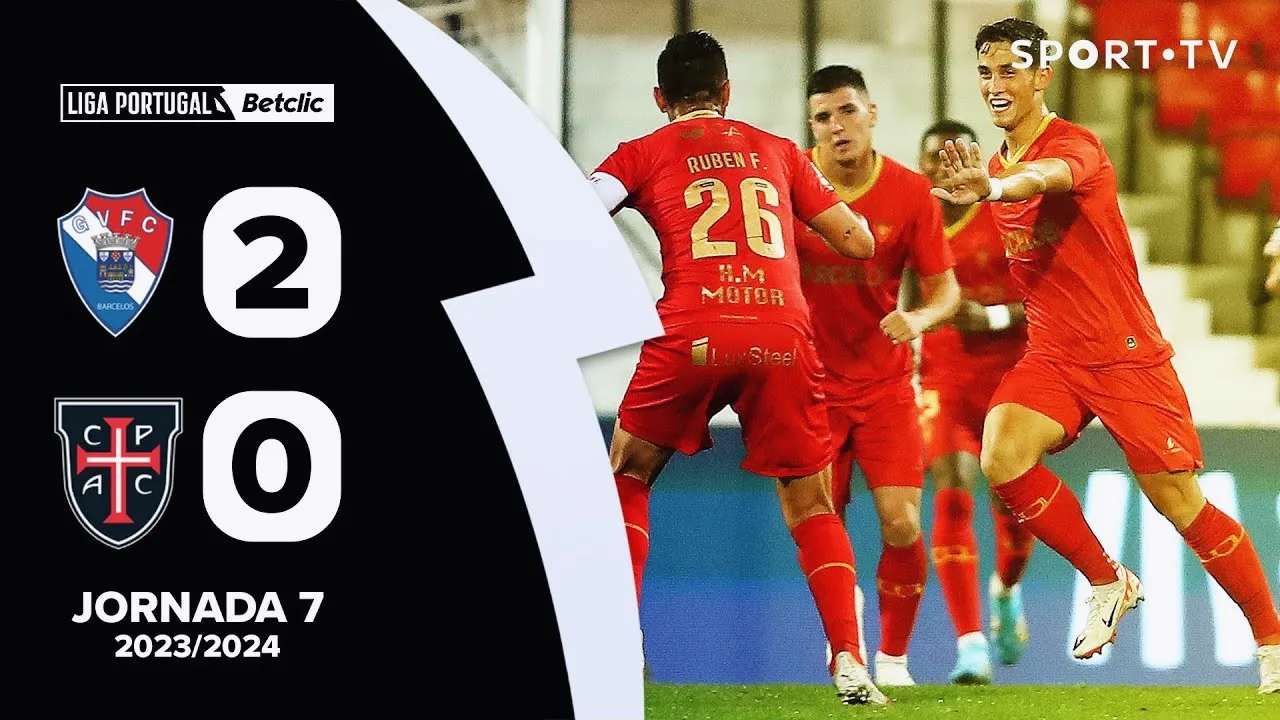 ไฮไลท์ฟุตบอลประจำวันที่ 3 ตุลาคม 2566 กิล วิเซนเต้ เฉือนคาซ่า เพีย เอซี 2-0 ศึกโปรตุเกสลีกา ซาเกรส 2023